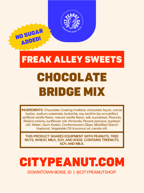 GIFT BAG • NO SUGAR ADDED BRIDGE MIX