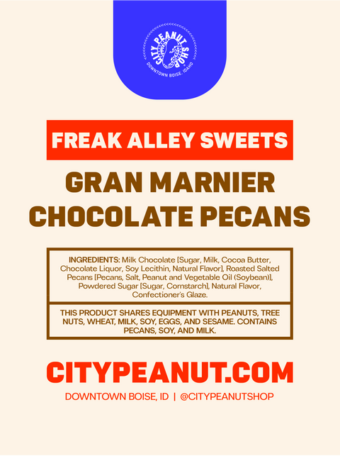 GIFT BAG • GRAN MARNIER CHOCOLATE PECANS
