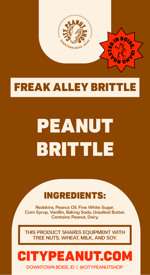 PEANUT BRITTLE • GIFT BAG