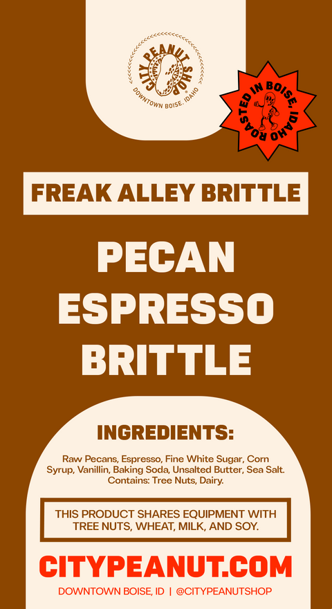 PECAN ESPRESSO BRITTLE • GIFT BAG