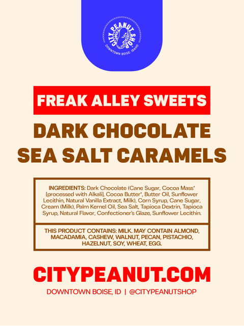 GIFT BAG • DARK CHOCOLATE SEA SALT CARAMEL