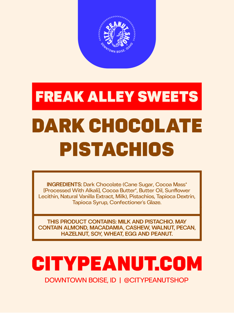 GIFT BAG • DARK CHOCOLATE PISTACHIOS