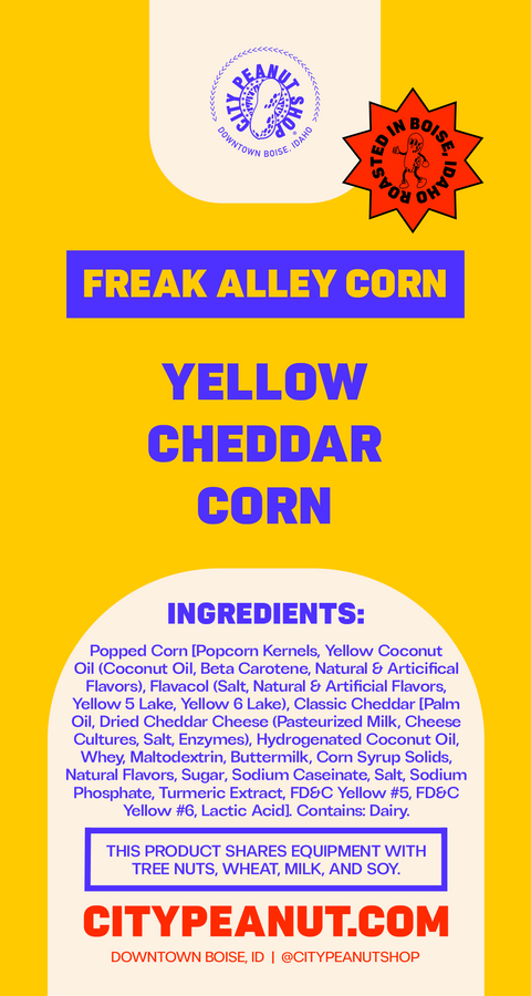 CLASSIC CHEDDAR • SAVORY CORN GIFT BAG