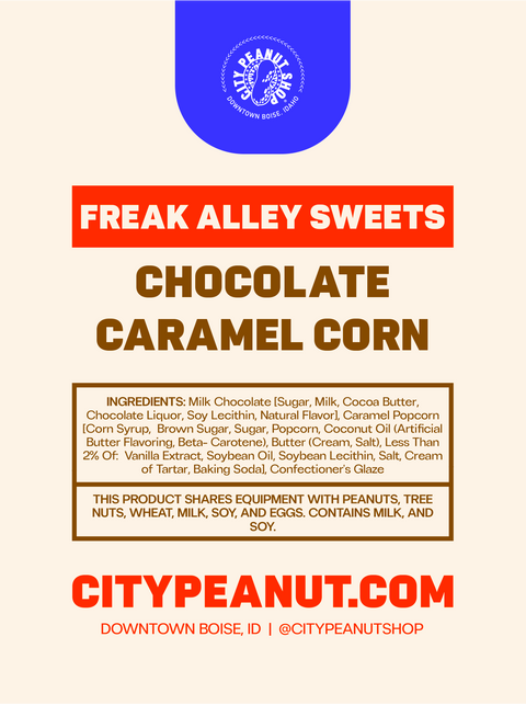 GIFT BAG • CHOCOLATE CARAMEL CORN