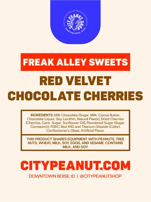 GIFT BAG • RED VELVET CHOCOLATE CHERRIES
