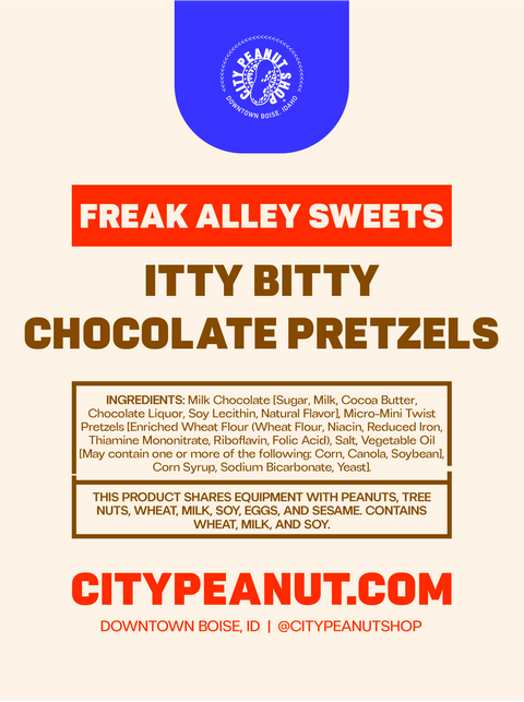 GIFT BAG • ITTY BITTY CHOCOLATE PRETZELS