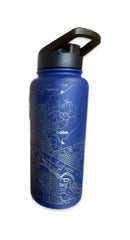BOISE MAP 32OZ VACUUM INSULATED WATER BOTTLE