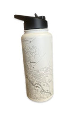 BOISE MAP 32OZ VACUUM INSULATED WATER BOTTLE