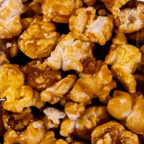 CARAMEL CORN • BUTTERED TOFFEE