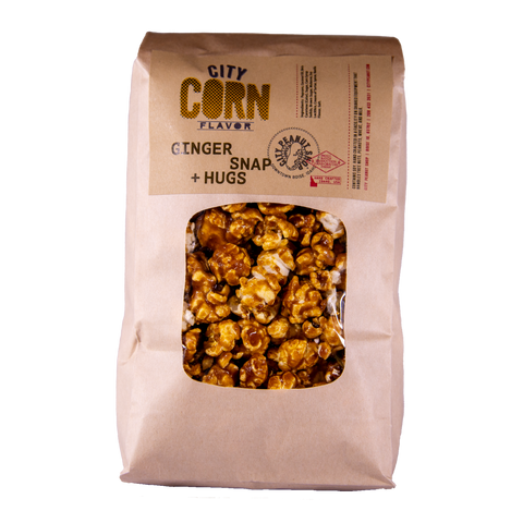 CARAMEL CORN • GINGER SNAP + HUGS