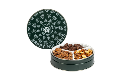 GREEN SWEATER TIN  • SMALL 3-SECTION