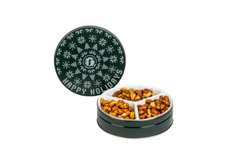 GREEN SWEATER TIN  • SMALL 3-SECTION