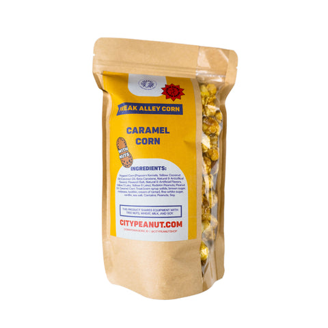 CARAMEL WITH NUTS • SWEET & SAVORY CORN GIFT BAG
