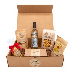 IDAHO NUTS+WHITE WINE GIFT BOX
