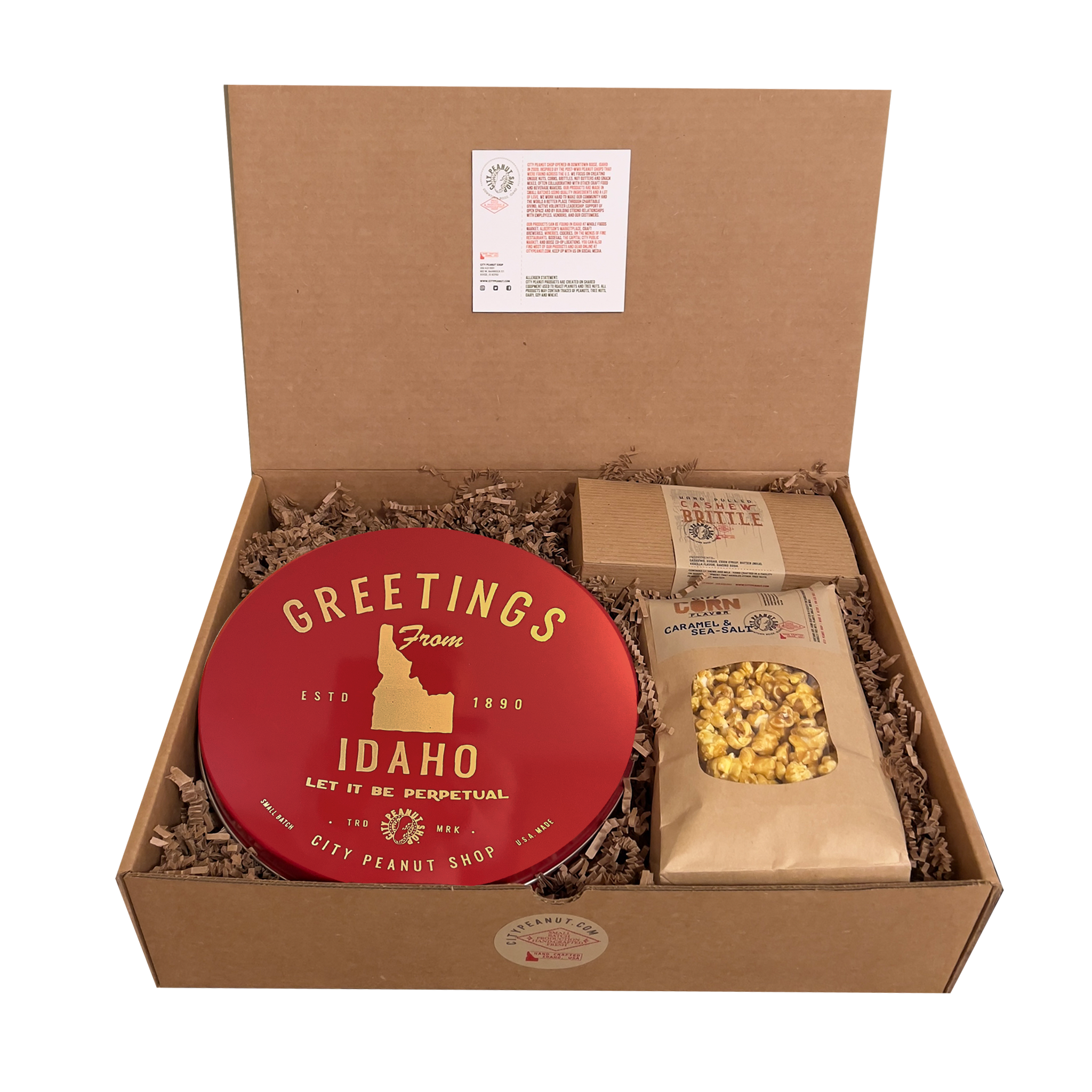 Tin presentation box deals