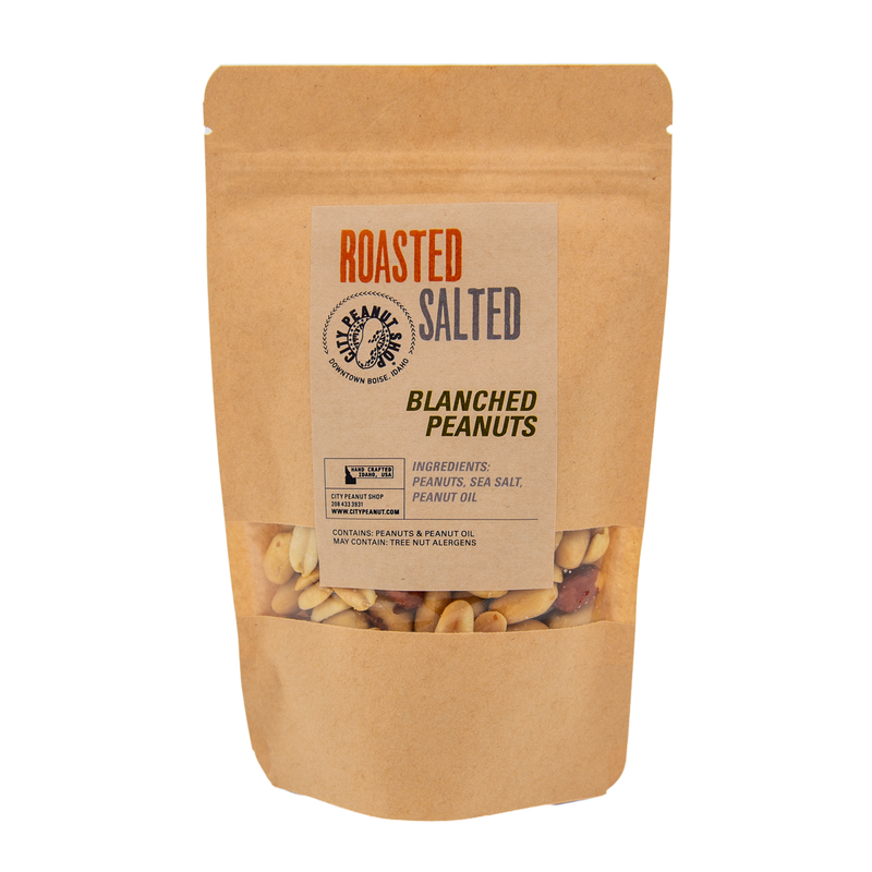 ROASTED SALTED BLANCHED PEANUTS