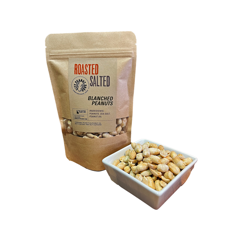ROASTED SALTED BLANCHED PEANUTS