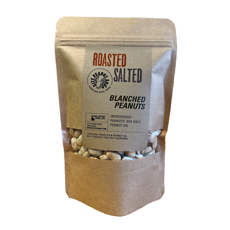 ROASTED SALTED BLANCHED PEANUTS