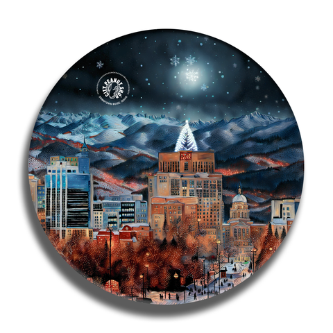 BOISE NIGHTSCAPE TIN  • XL LARGE 6-SECTION