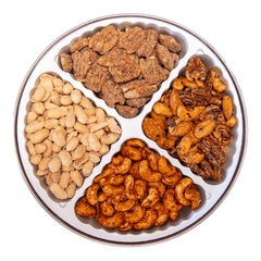 HOLIDAY TIN • LG TIN GIFT BOX (2LBS OF NUTS)