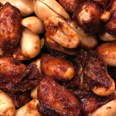 Enlarged to show texture and consistency.