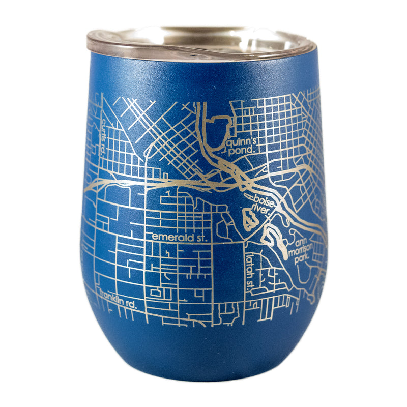 BOISE ID MAP • THERMAL WINE TUMBLER