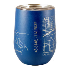 BOISE ID MAP • THERMAL WINE TUMBLER