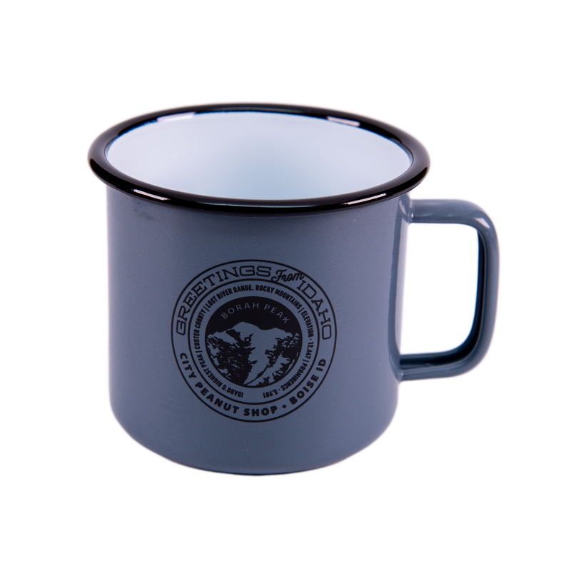 MOUNT BORAH GRAY CAMP MUG