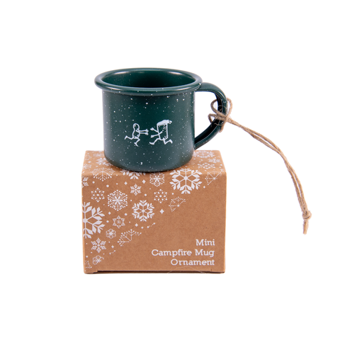 GREEN MINI CAMPFIRE MUG • NUTS + BEER