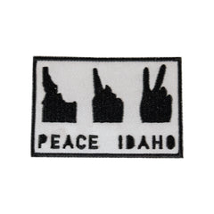 PEACE IDAHO • PATCH