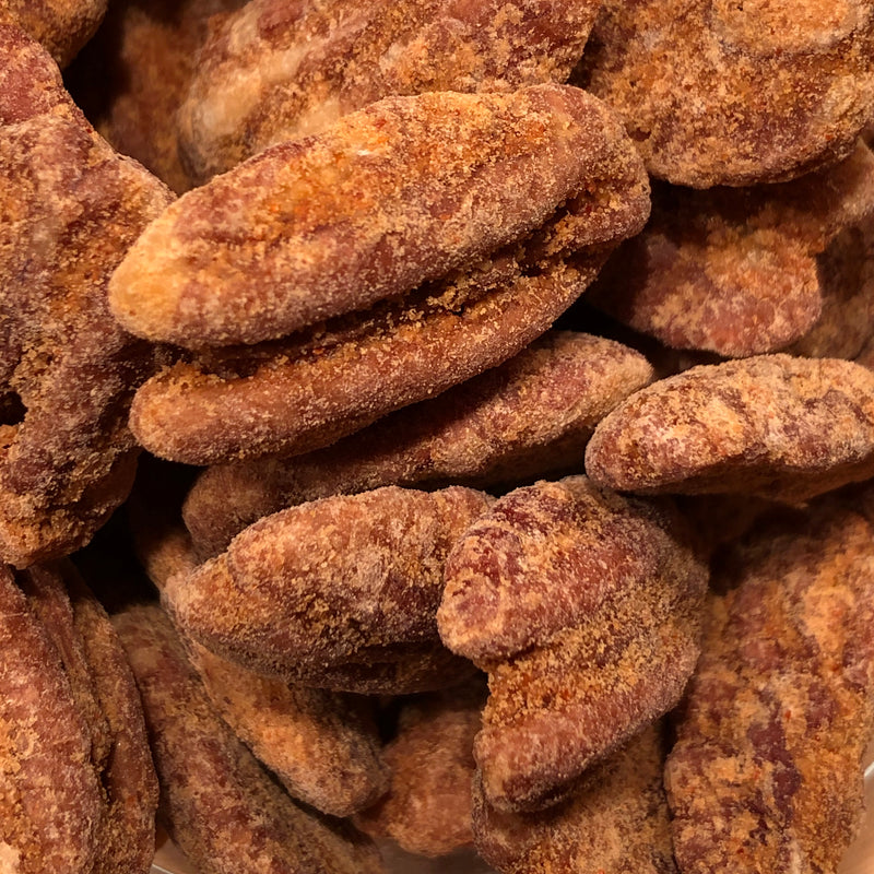 MAPLE SYRUP CAYENNE PECANS