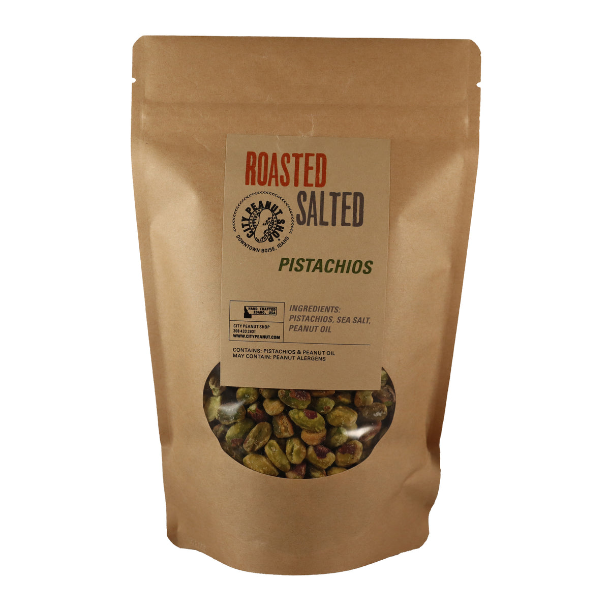 ROASTED SALTED PISTACHIO KERNELS – City Peanut Shop